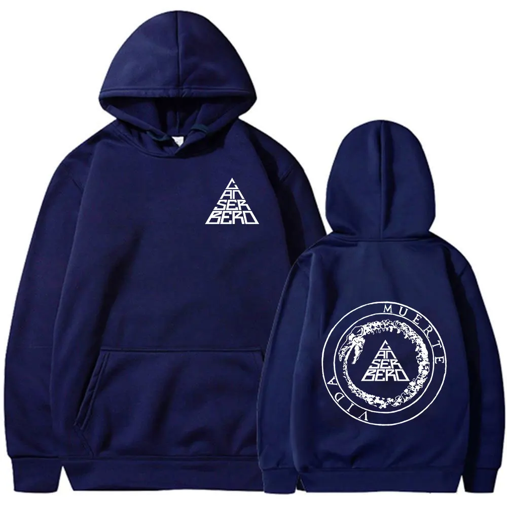 Canserbero Muerte Vida Album Hoodies Men Women Clothing Long Sleeve Hooded Sweatshirts Casual Streetwear Y2K Fashion Pullovers