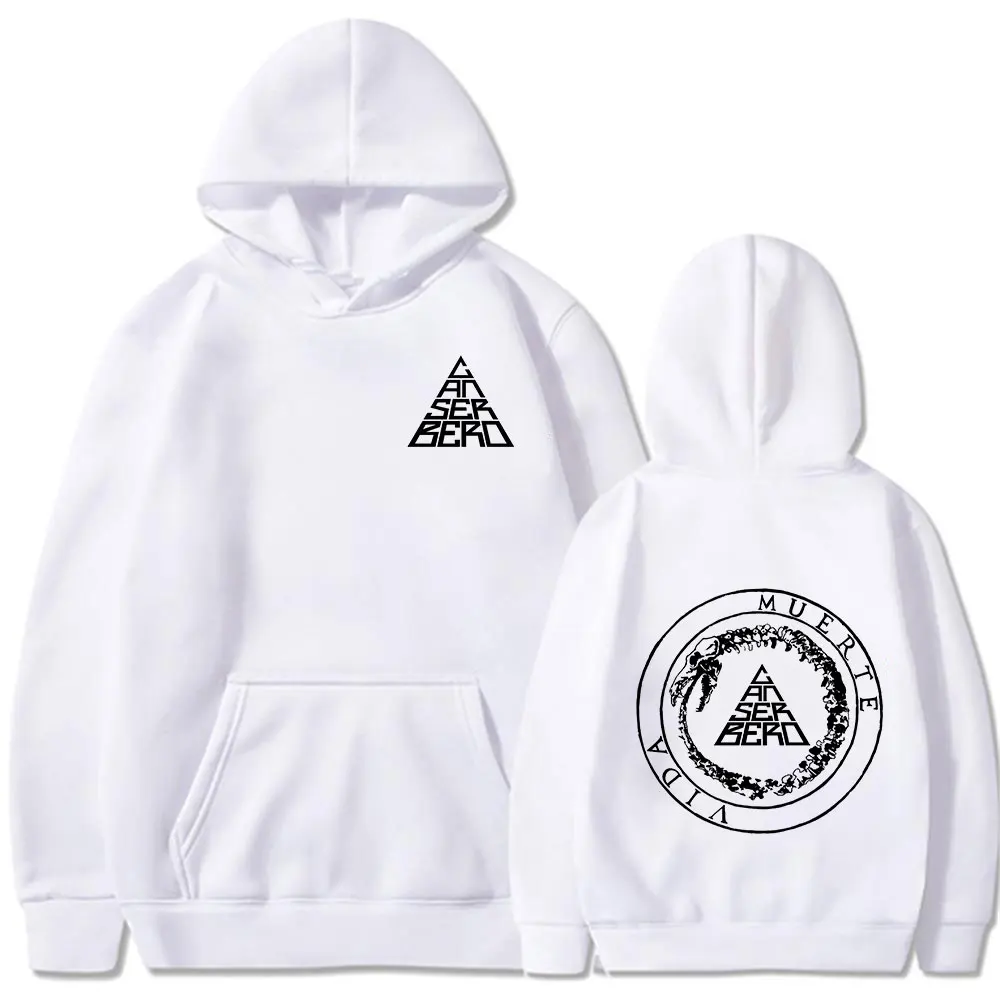 Canserbero Muerte Vida Album Hoodies Men Women Clothing Long Sleeve Hooded Sweatshirts Casual Streetwear Y2K Fashion Pullovers