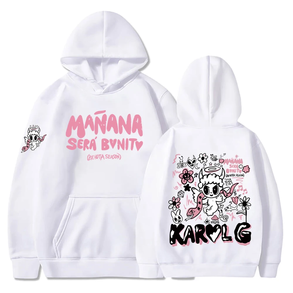 Hoodie Hiphop Streetwear Manana Sera Bonito Sweatshirts Men Woman Casual Long Sleeve Harajuku Oversized Pullover
