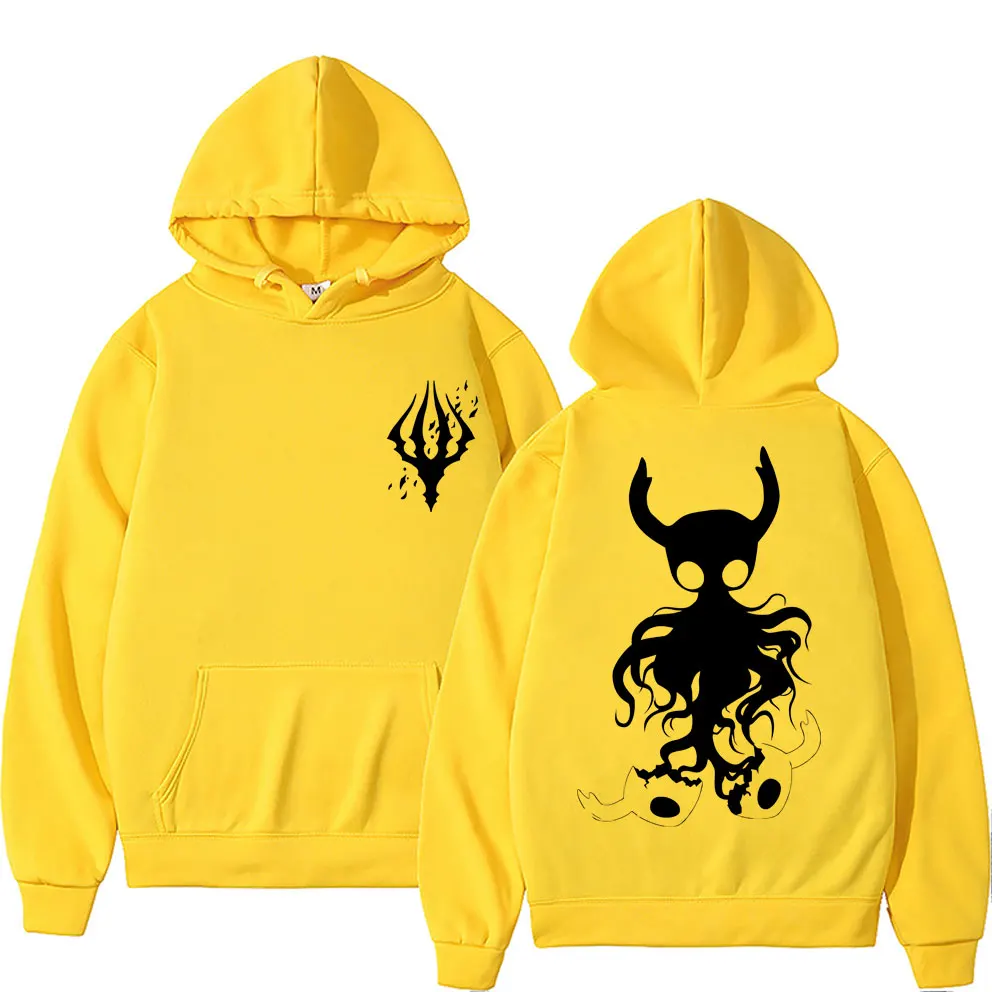 Hot Sale Game Hollow Void Hollow Knight Darkside Print Hoodie Man Manga Fashion Hooded Tracksuit Men Women Anime Casual Hoodies