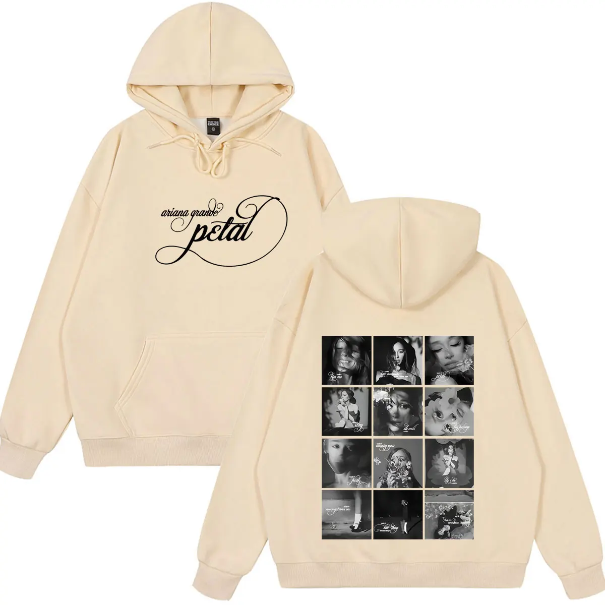 Ariana Grande Petal Album Tour 2026 Graphic Hoodie Men Women Fashion Sweatshirt Loose Winter Casual Vintage Pullover Fan Gifts