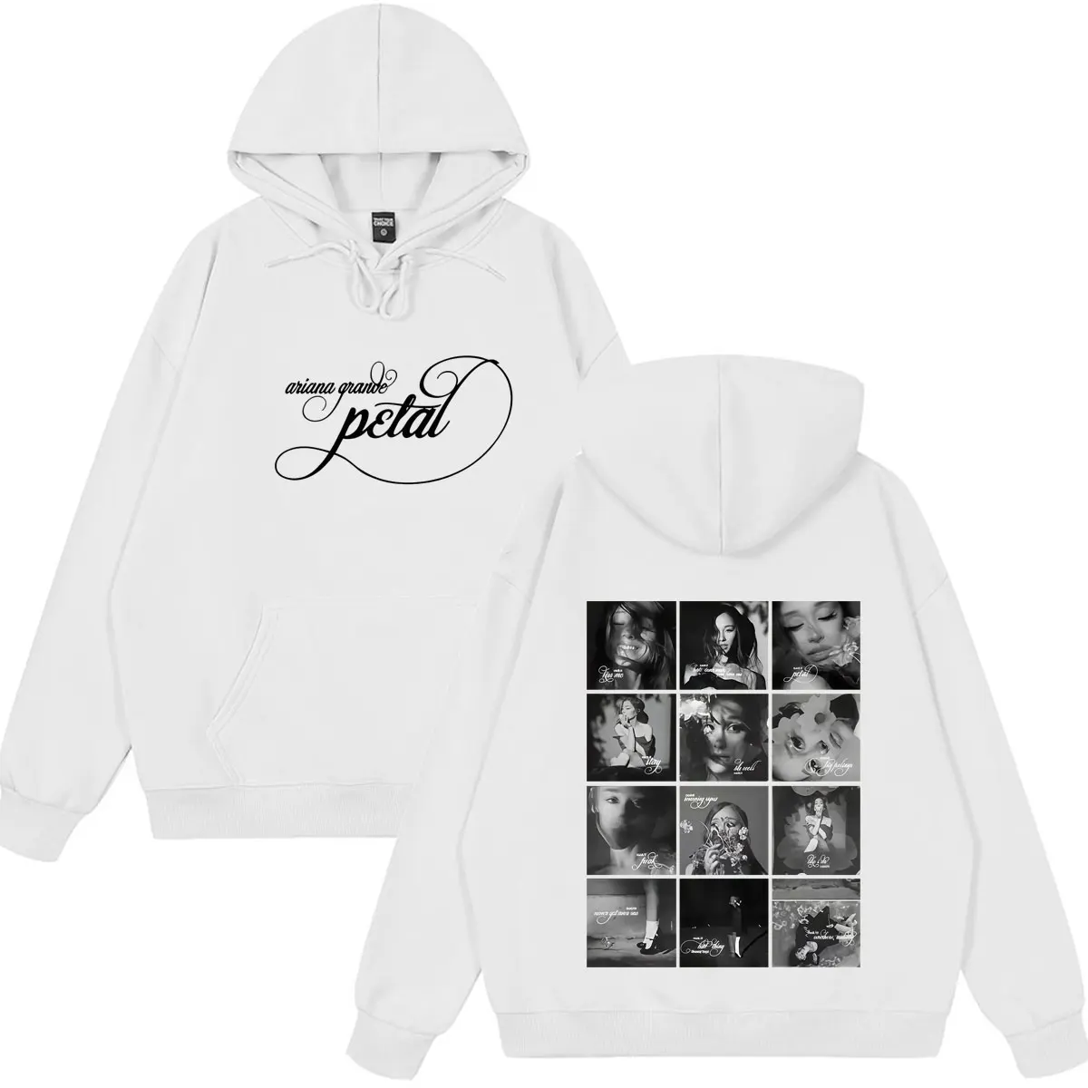 Ariana Grande Petal Album Tour 2026 Graphic Hoodie Men Women Fashion Sweatshirt Loose Winter Casual Vintage Pullover Fan Gifts