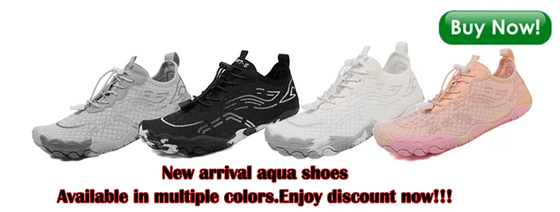 Men's Quick-Dry Breathable Aqua Shoes Men Women Couples Outdoor Beach Five Finger Swimming Hiking Wading Upstream Sneakers