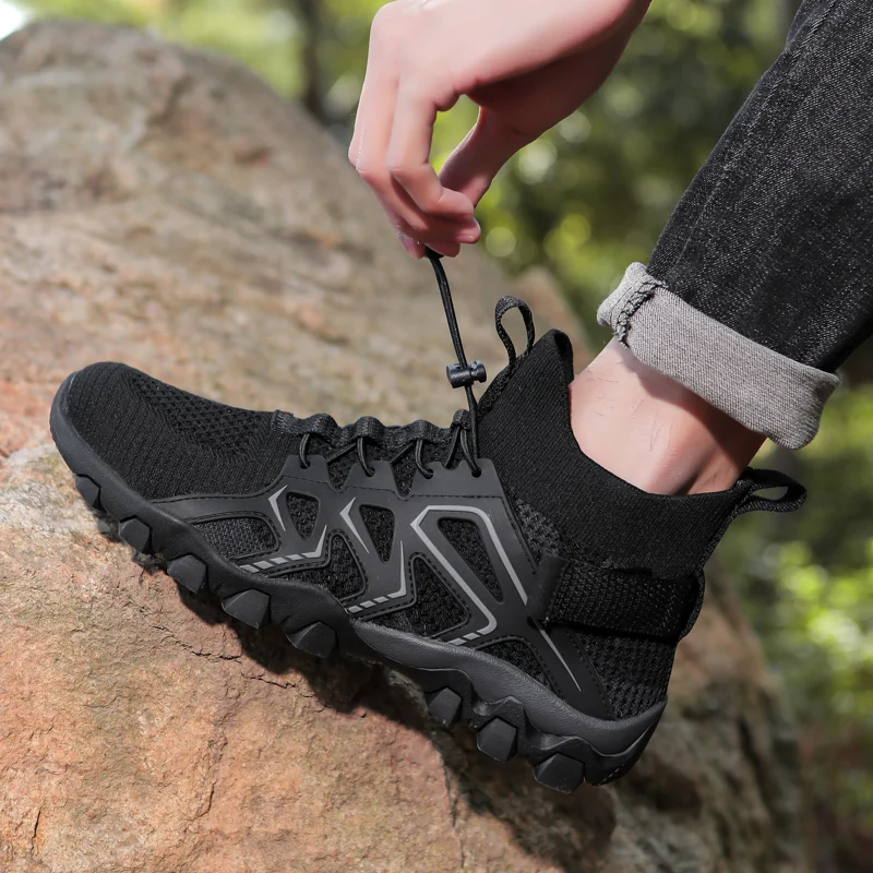 Men's Water Shoes Water Shoes Outdoor Water Shoes Non-slip Comfortable Lightweight Rubber Soles Lightweight Sports Sizes 39-46