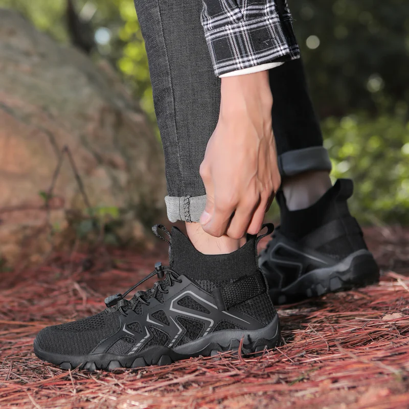 Men's Water Shoes Water Shoes Outdoor Water Shoes Non-slip Comfortable Lightweight Rubber Soles Lightweight Sports Sizes 39-46