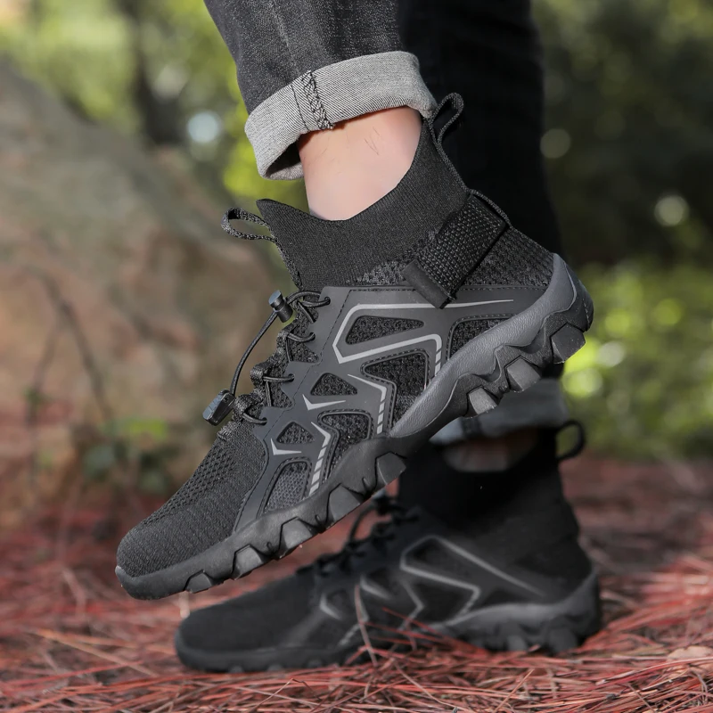Men's Water Shoes Water Shoes Outdoor Water Shoes Non-slip Comfortable Lightweight Rubber Soles Lightweight Sports Sizes 39-46