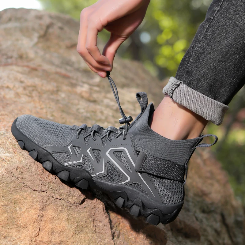 Men's Water Shoes Water Shoes Outdoor Water Shoes Non-slip Comfortable Lightweight Rubber Soles Lightweight Sports Sizes 39-46