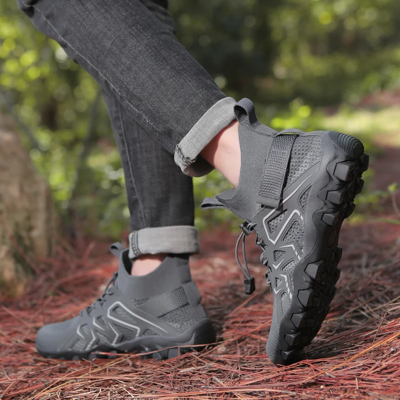 Men's Water Shoes Water Shoes Outdoor Water Shoes Non-slip Comfortable Lightweight Rubber Soles Lightweight Sports Sizes 39-46