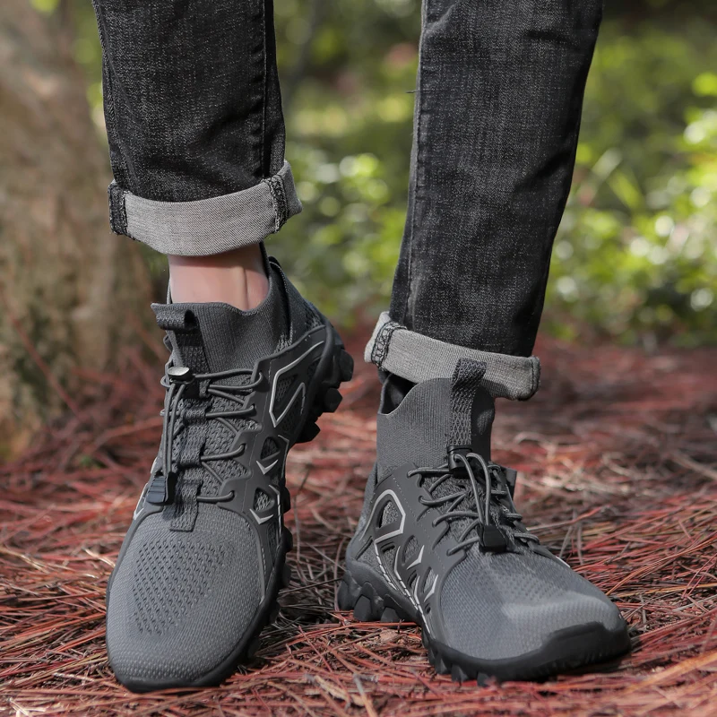 Men's Water Shoes Water Shoes Outdoor Water Shoes Non-slip Comfortable Lightweight Rubber Soles Lightweight Sports Sizes 39-46