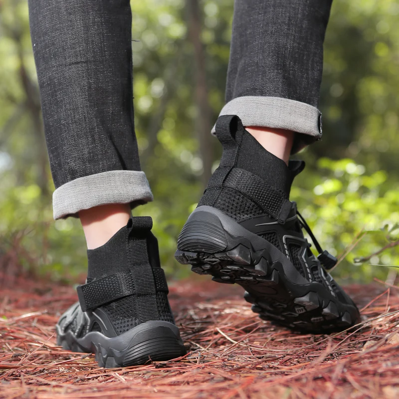 Men's Water Shoes Water Shoes Outdoor Water Shoes Non-slip Comfortable Lightweight Rubber Soles Lightweight Sports Sizes 39-46
