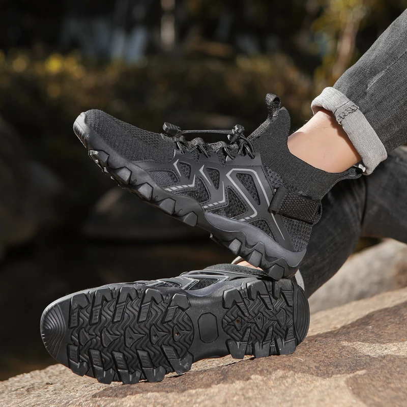 Men's Water Shoes Water Shoes Outdoor Water Shoes Non-slip Comfortable Lightweight Rubber Soles Lightweight Sports Sizes 39-46