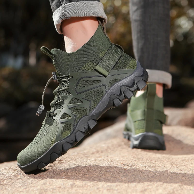 Men's Water Shoes Water Shoes Outdoor Water Shoes Non-slip Comfortable Lightweight Rubber Soles Lightweight Sports Sizes 39-46