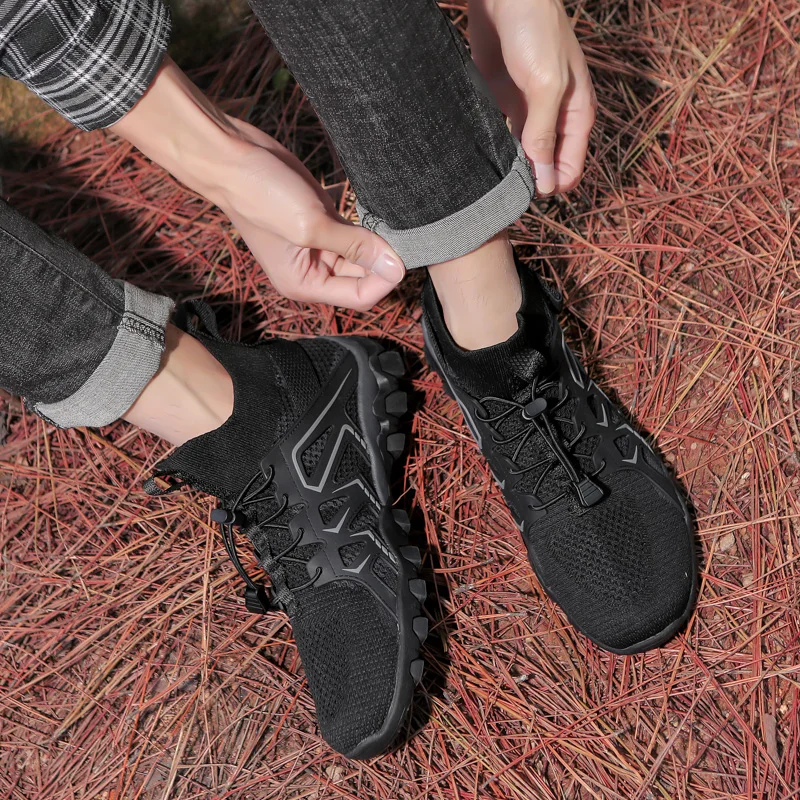 Men's Water Shoes Water Shoes Outdoor Water Shoes Non-slip Comfortable Lightweight Rubber Soles Lightweight Sports Sizes 39-46