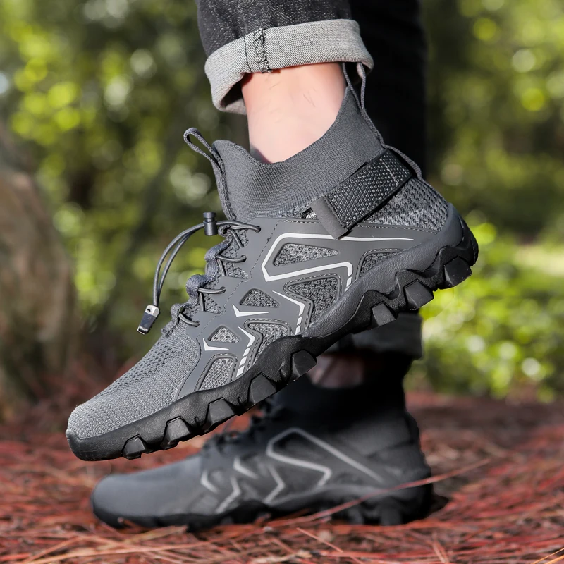Men's Water Shoes Water Shoes Outdoor Water Shoes Non-slip Comfortable Lightweight Rubber Soles Lightweight Sports Sizes 39-46