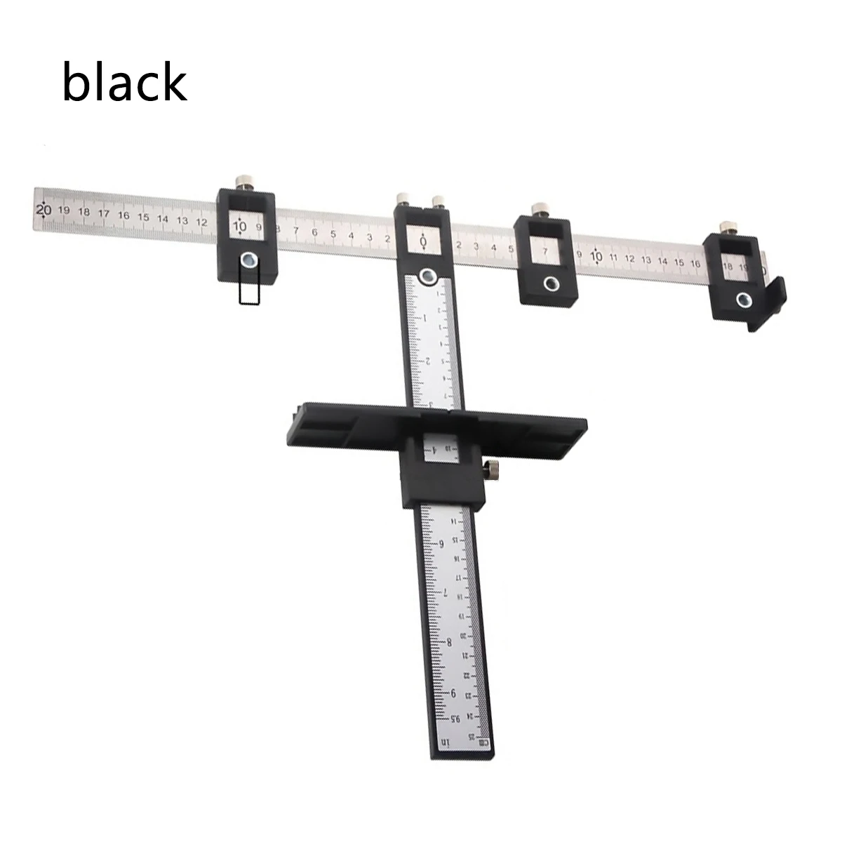 Adjustable Cabinet Hardware Jig Tool - Alignment & Positioning for Precise Drilling,Dowelling and Installation