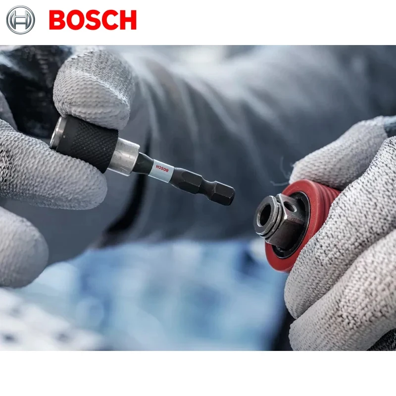 BOSCH 2608522320 PRO Bits Holder Quick Change For Impact Screwdrivers 60 mm 1/4" Hex Shank Pick Click Power Tool Accessories