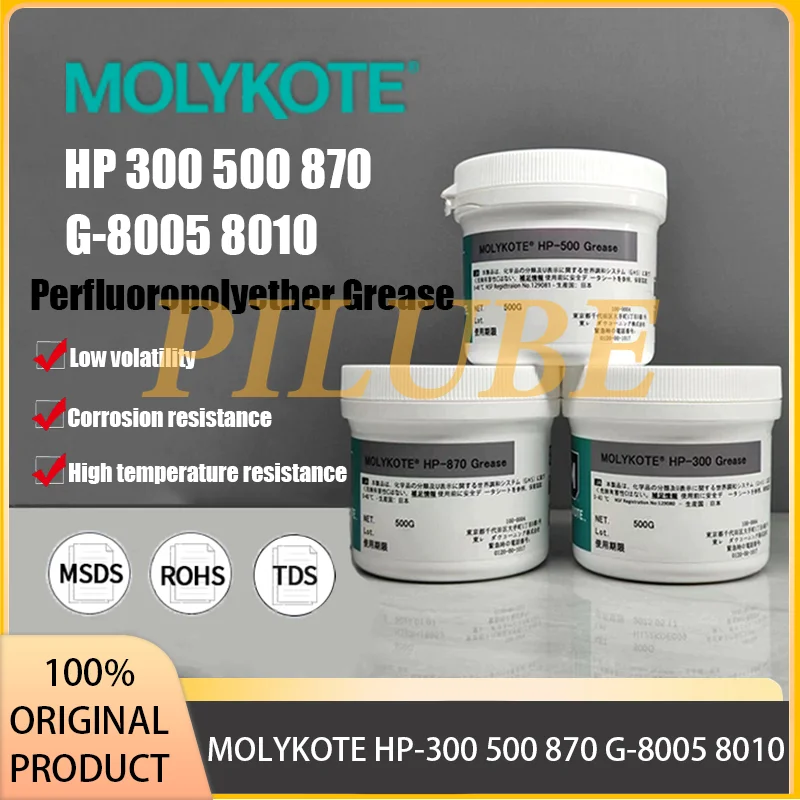 Molykote HP300 HP500 HP870 G-8010 G-8005 Grease Printer Fuser Film Oil Silicone Lubricants HP-300 HP-500 HP-870 8010 8005
