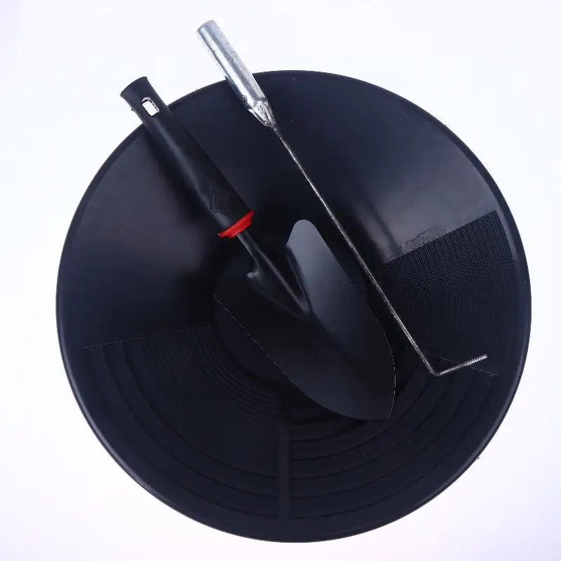 1/3/5Pcs Outdoor Wash Gold Panning Equipment Gold Pan With Riffle Design Prospecting Tool For Gold Mining Metal Detect Efficient