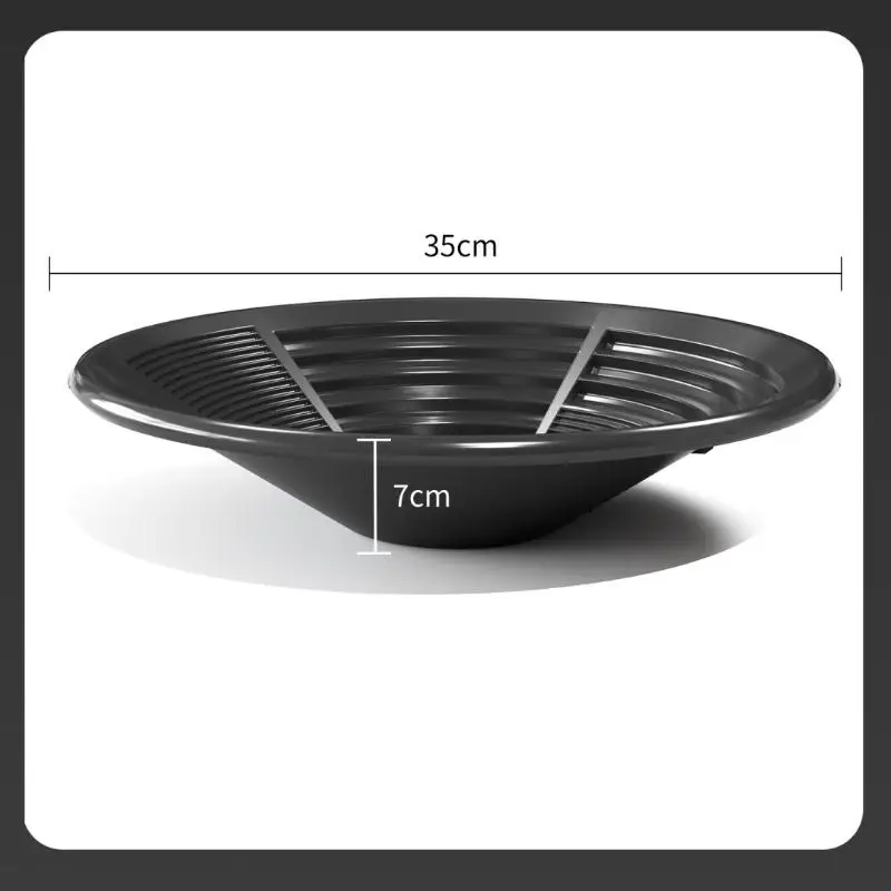1/3/5Pcs Outdoor Wash Gold Panning Equipment Gold Pan With Riffle Design Prospecting Tool For Gold Mining Metal Detect Efficient