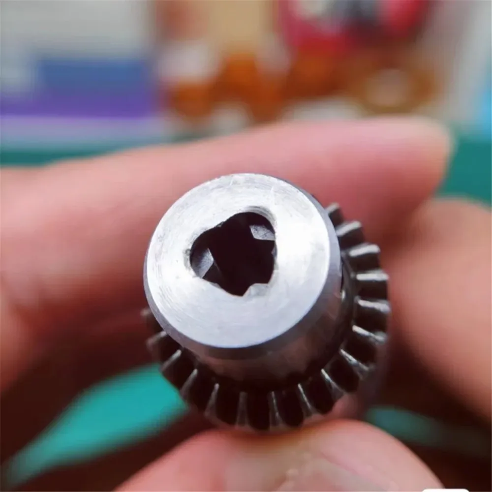 Watch Repair Tool Steel Collet Aluminium Alloy Lightweight Handle Wheel Axle Screw Head Handle Drill Bit Clamping Tool