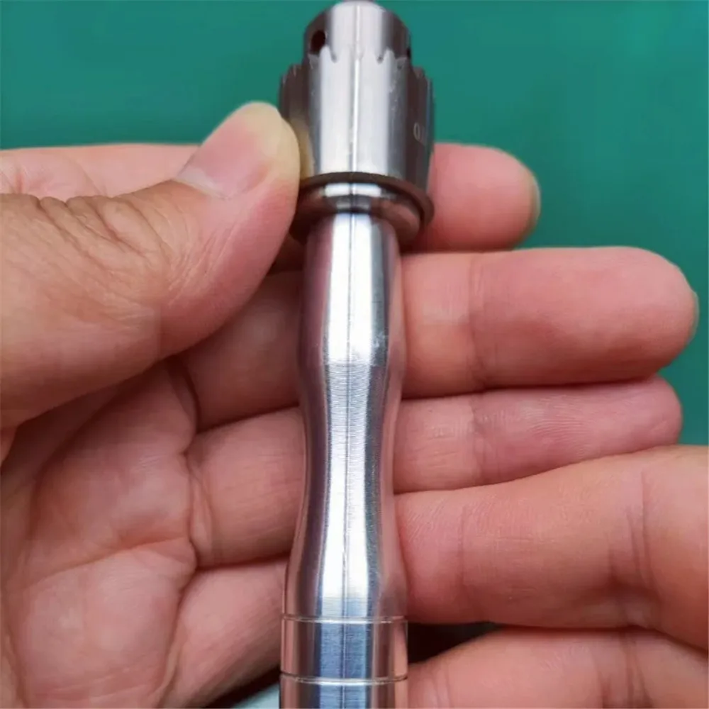 Watch Repair Tool Steel Collet Aluminium Alloy Lightweight Handle Wheel Axle Screw Head Handle Drill Bit Clamping Tool