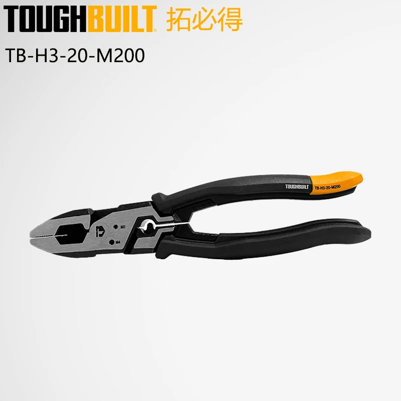 TOUGHBUILT Pliers Series TB-H3-20-M200 TB-H3-21-06 TB-H3-21-CP TB-H3-30-06 TB-H3-60-M200 Electrician Specific Hand Tool