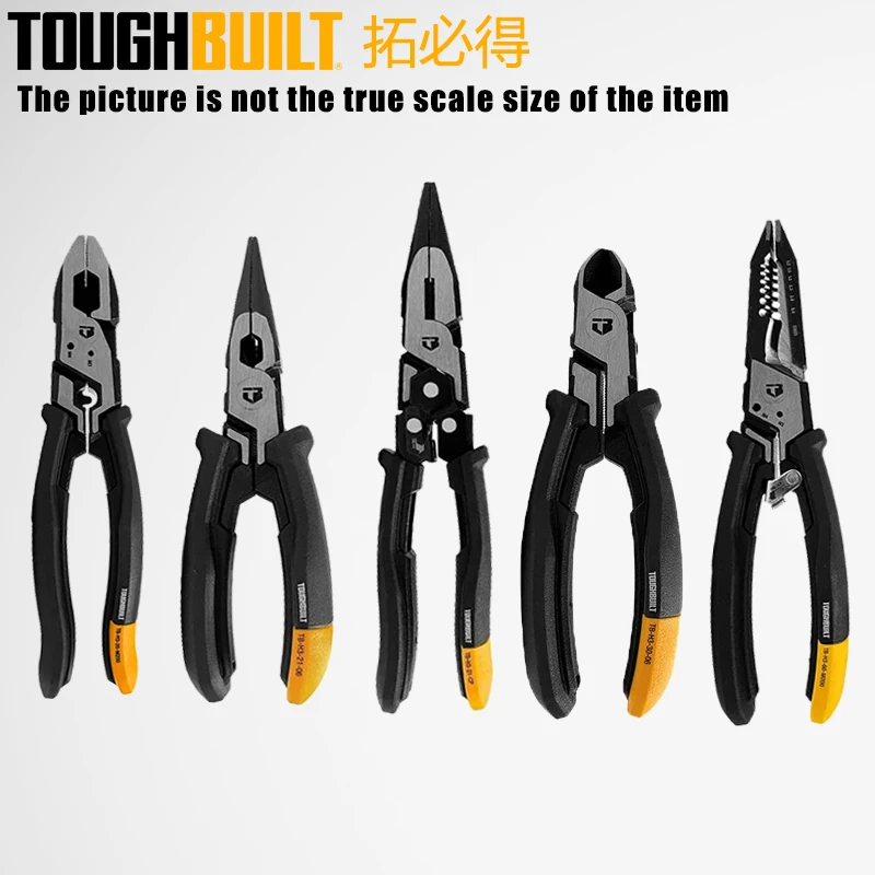 TOUGHBUILT Pliers Series TB-H3-20-M200 TB-H3-21-06 TB-H3-21-CP TB-H3-30-06 TB-H3-60-M200 Electrician Specific Hand Tool