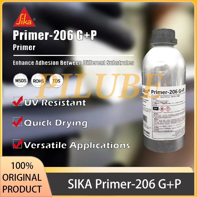 SIKA Primer-206 G+P High-Performance Primer for Surface Preparation and Bonding Applications Original Product