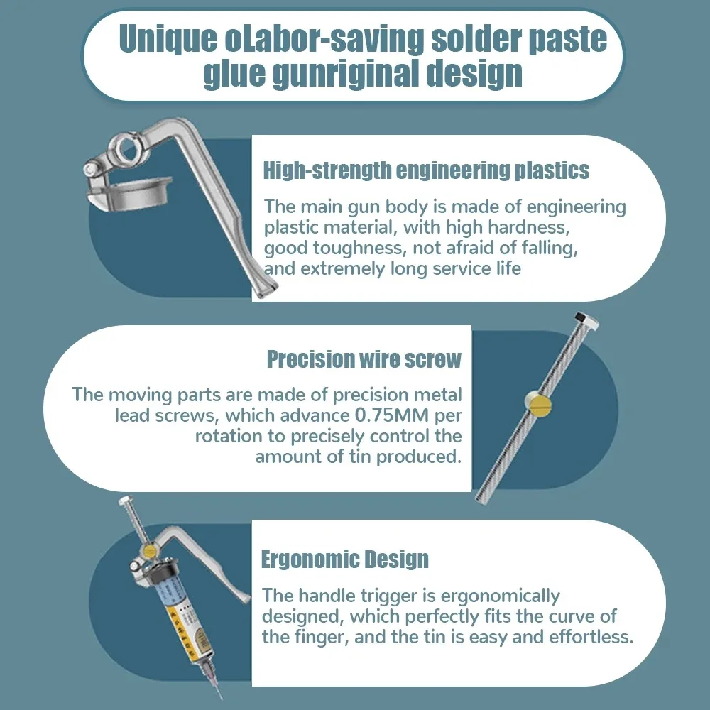 10cc Extruder Welding Oil Green Oil Booster Propulsion Tool UV Glue Booster Rod Booster Soldering Accessories