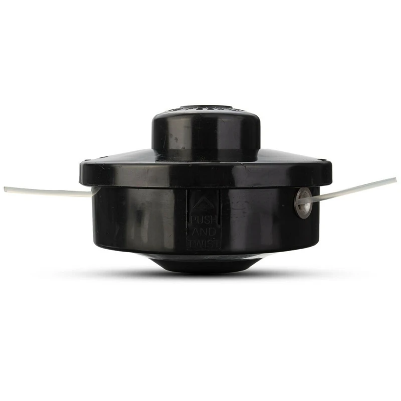 Red/Black Universal Petrol Trimmer Head Bump Feed Line Spool Cutter Plastic Trimmer Head Replacement Lawnmower Parts