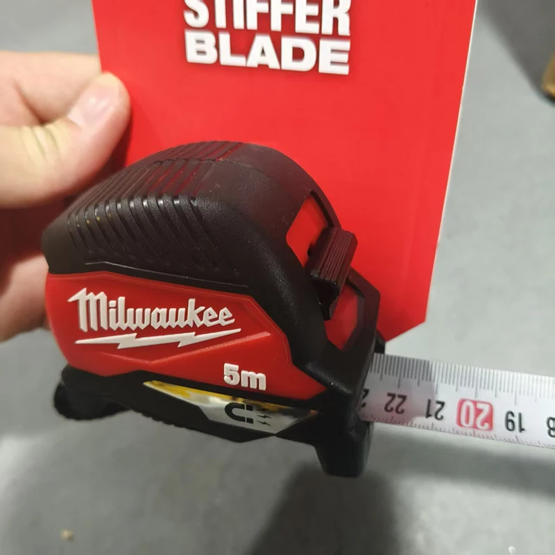 Milwaukee 4932498768A Compact Magnetic Tape Measure 5m Measuring Tool