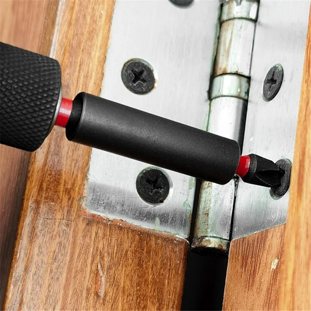 Impact Magnetic Extension Rod Set - 60/75/100/150mm, 1/4" Hexagon Power Drill Bits Holder