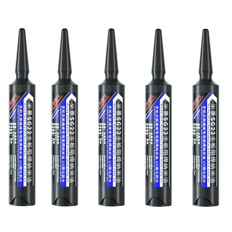 Mijing SG22 nano solder oil PCB board with solder resistance and high temperature resistance for 3s quick drying no detachment