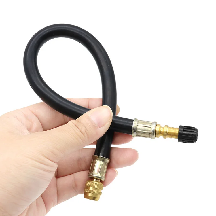 Truck Valve Extension Flexible Bus Tire Valve Extension Rubber Tyre Valve Stem Extender Tire Nipple Adaptor
