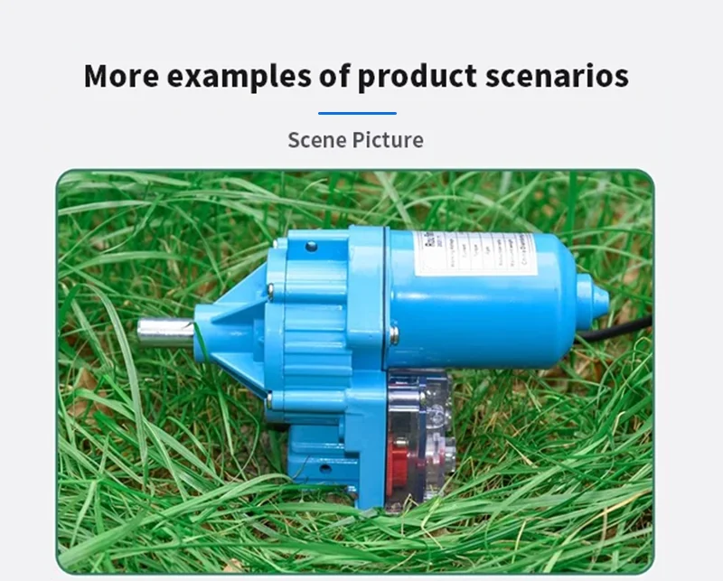 Electric Film Roller Greenhouse Roll Up Tools 24V Motor Electric Film Roll Machine 100W/150W Film Winding Machine