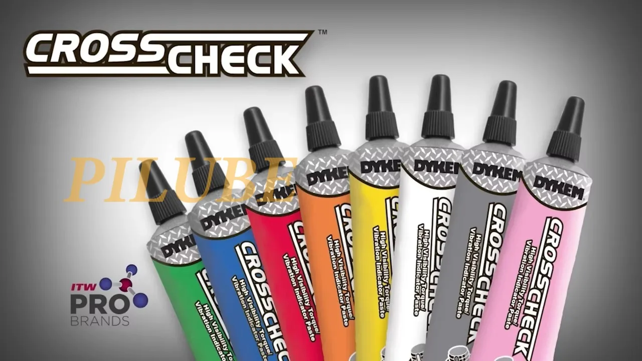 DYKEM Cross Check 83314 15 16 17 18 1OZ Torque Seal Tamper Proof Indicator Paste for Bolts Fasteners Assemblies Inspection Mark