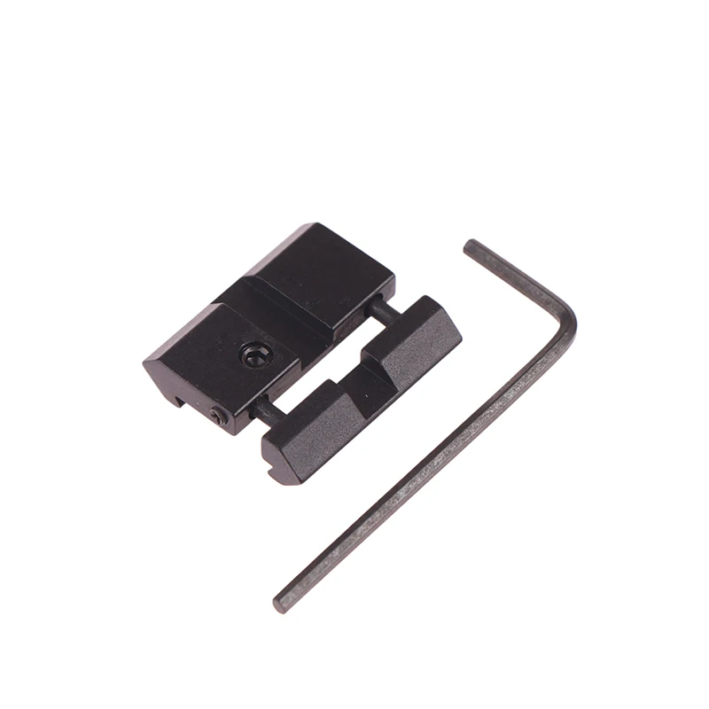 11mm To 22mm Aluminum Alloy Adapter Dovetail To Picatinny 22 Caliber Snap In Rail Adapter Scope Mounts Hunting Tools
