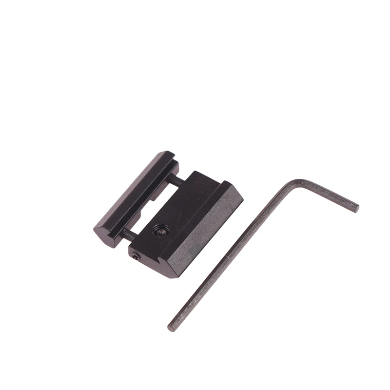 11mm To 22mm Aluminum Alloy Adapter Dovetail To Picatinny 22 Caliber Snap In Rail Adapter Scope Mounts Hunting Tools