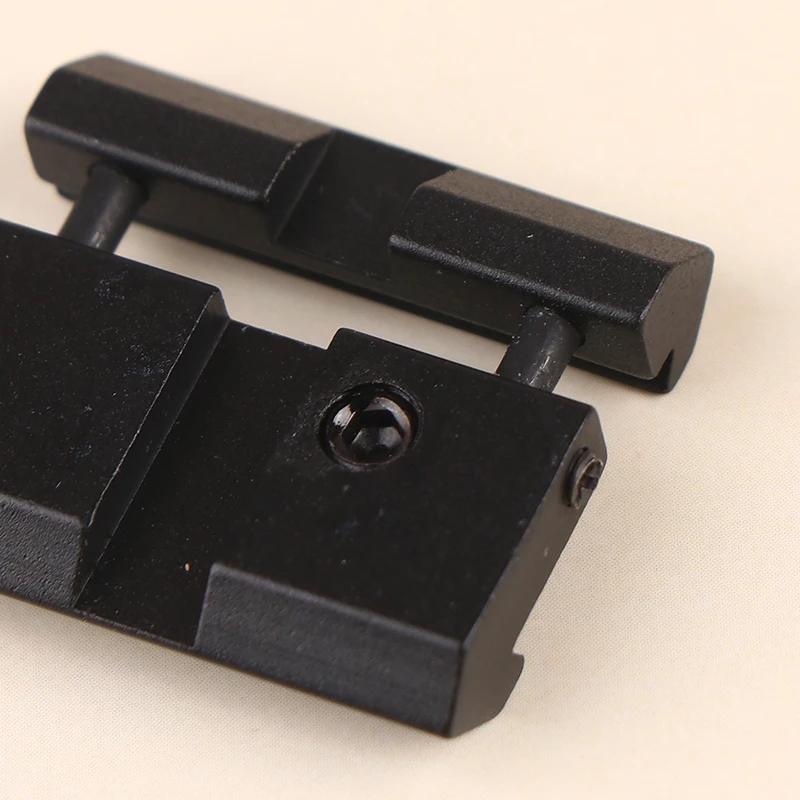 11mm To 22mm Aluminum Alloy Adapter Dovetail To Picatinny 22 Caliber Snap In Rail Adapter Scope Mounts Hunting Tools