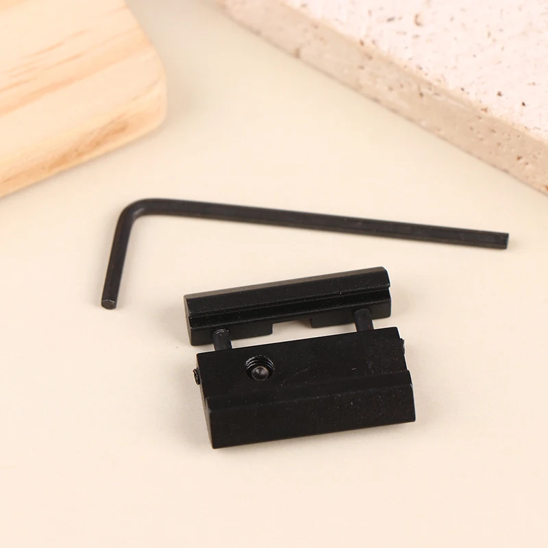 11mm To 22mm Aluminum Alloy Adapter Dovetail To Picatinny 22 Caliber Snap In Rail Adapter Scope Mounts Hunting Tools