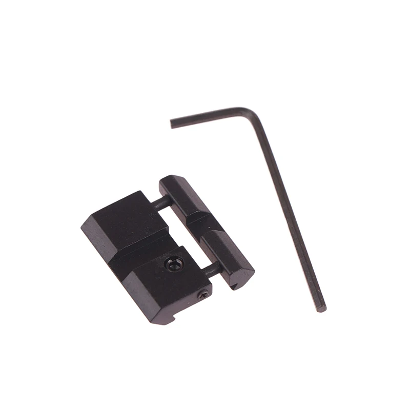 11mm To 22mm Aluminum Alloy Adapter Dovetail To Picatinny 22 Caliber Snap In Rail Adapter Scope Mounts Hunting Tools