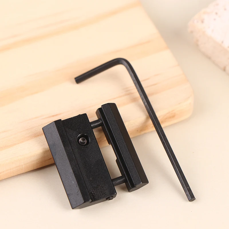 11mm To 22mm Aluminum Alloy Adapter Dovetail To Picatinny 22 Caliber Snap In Rail Adapter Scope Mounts Hunting Tools
