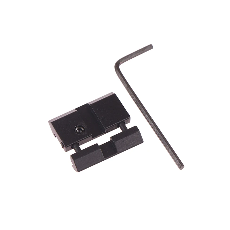 11mm To 22mm Aluminum Alloy Adapter Dovetail To Picatinny 22 Caliber Snap In Rail Adapter Scope Mounts Hunting Tools