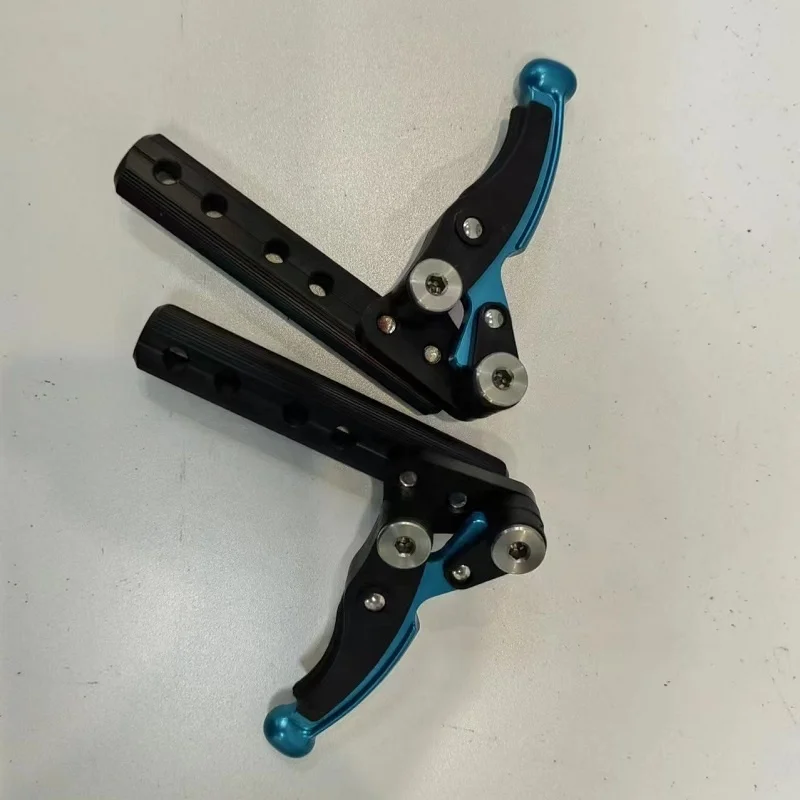 Blue Parts Light Active Brake Aluminum Alloy Wheelchair Hand Brake for Sports Manual Wheelchair Factory Multiple Colors