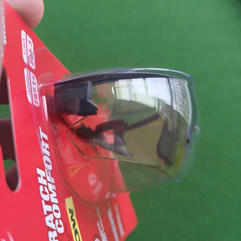Milwaukee 48-73-2100 Safety Glasses Yellow Anti-Scratch Lenses Safety Goggles