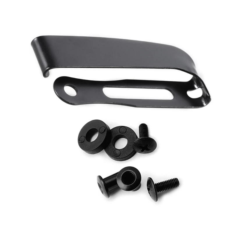 K Sheath Waist Clip Accessories K Sheath Clip for KYDEX Scabbard Carrying Clip K Sheath Waist Clip with Screws for Tool