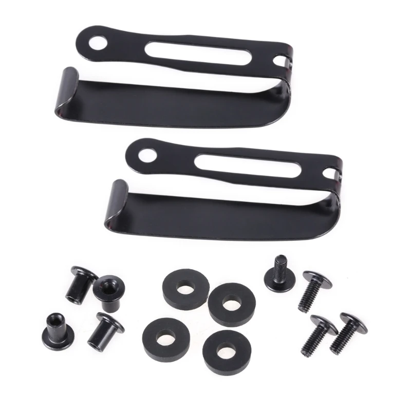K Sheath Waist Clip Accessories K Sheath Clip for KYDEX Scabbard Carrying Clip K Sheath Waist Clip with Screws for Tool