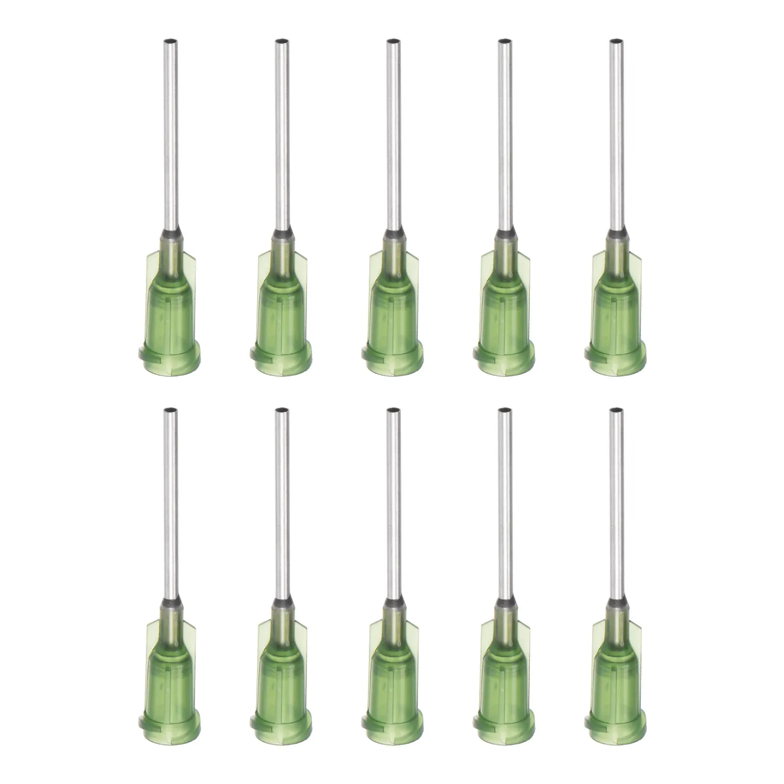 10/20pcs 14G 15G 16G 18G 19G 20G 21G 22G 1" Blunt Tip Dispensing Needle for Liquid Glue Gun 43mm Length