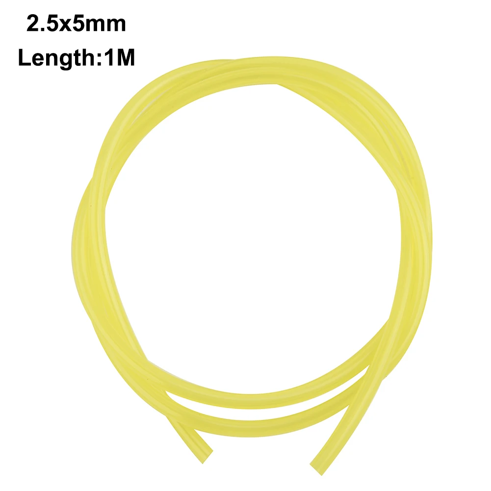 1Meter 2/2.5/3mm Petrol Fuel Gas Line Pipe Hose Tube Oil-Gas Resistant For String Trimmer Accessories Chainsaw Saw Blower