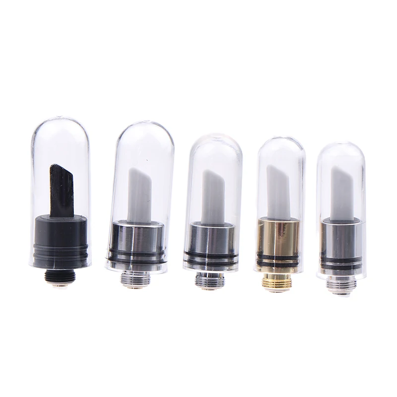 Single Hot Knife Ceramic Heat Tip Coil With Cover Cap 11.5mm Black Silver Cut Wax Accessory Tool